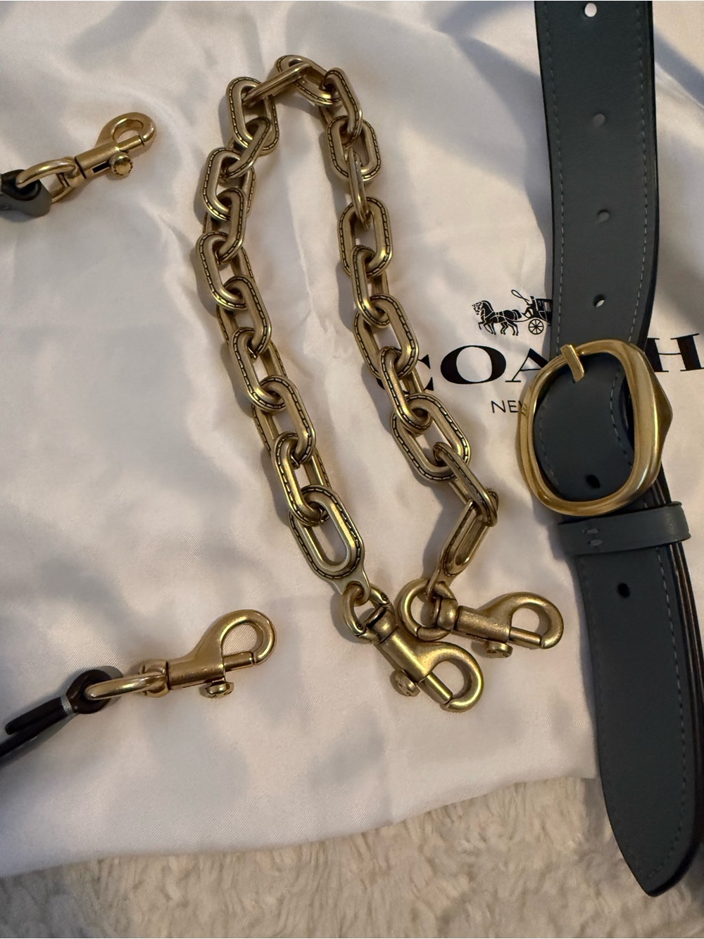 Coach Chain Tabby Shoulder Bag - Picture 9 of 16